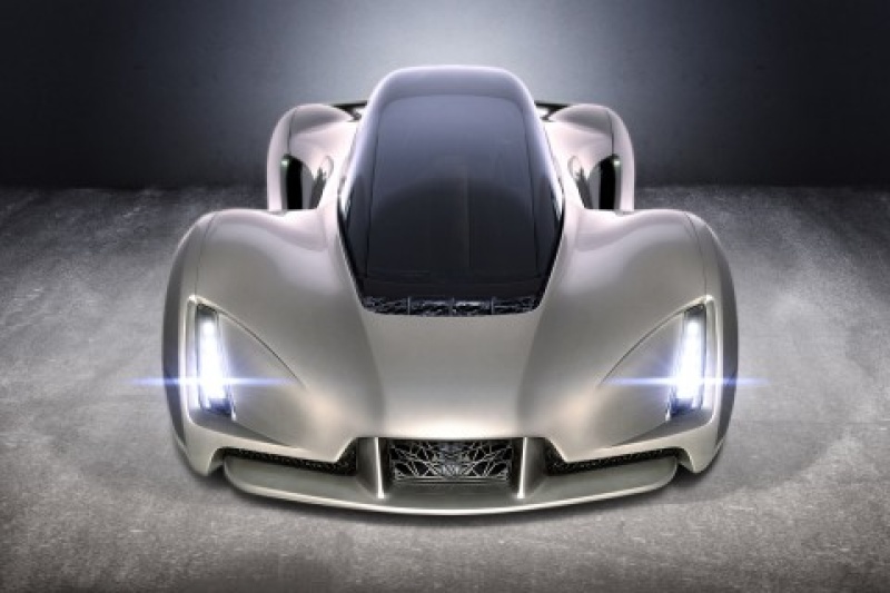 3D打印节点技术铸造传奇跑车 百公里加速2.2秒