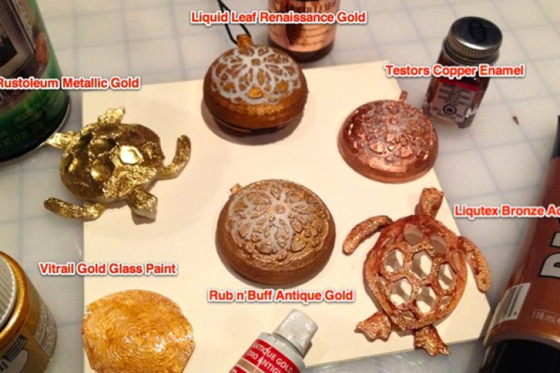 如何打造3D打印中的“土豪金”