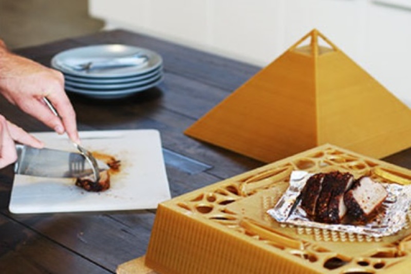 Studio Fathom发布首款3D打印智能微波炉