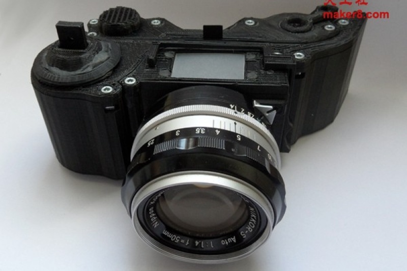 3D打印开源全功能单反相机OpenReflex