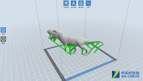 手动添加支撑容易受到人为因素的影响，所以模型打印质量没保证