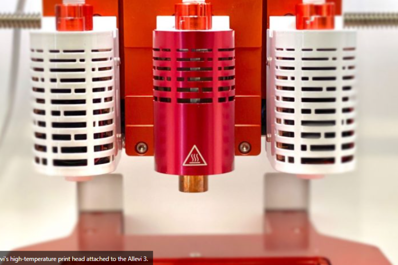 Allevi发布新型255˚高温打印头